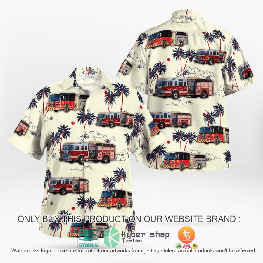 NEW St. Lucie County Fire District Hawaii Shirt 2 st lucie county fire district hawaiian shirt 2 21597