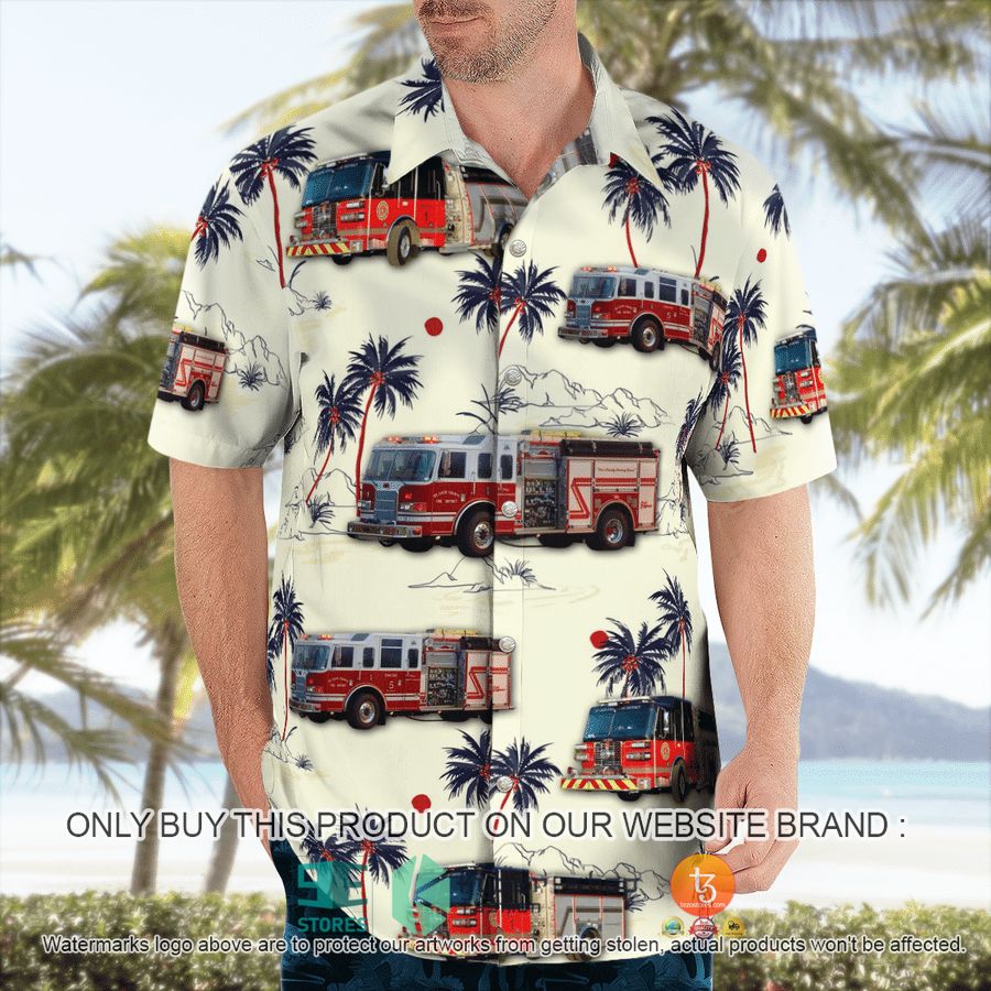 NEW St. Lucie County Fire District Hawaii Shirt 6 st lucie county fire district hawaiian shirt 6 9991