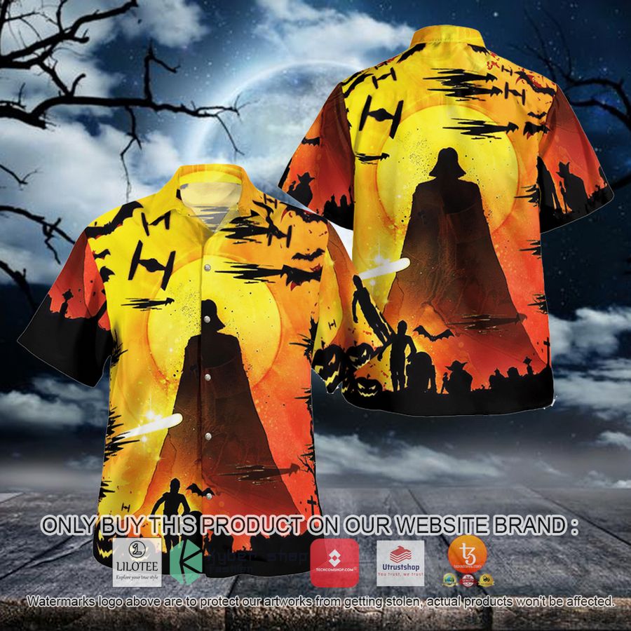 star war darth vader halloween night hawaiian shirt 1 39560