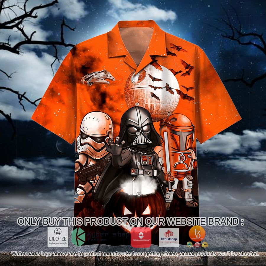 star war darth vader stormtrooper boba fett halloween hawaiian shirt 1 65821