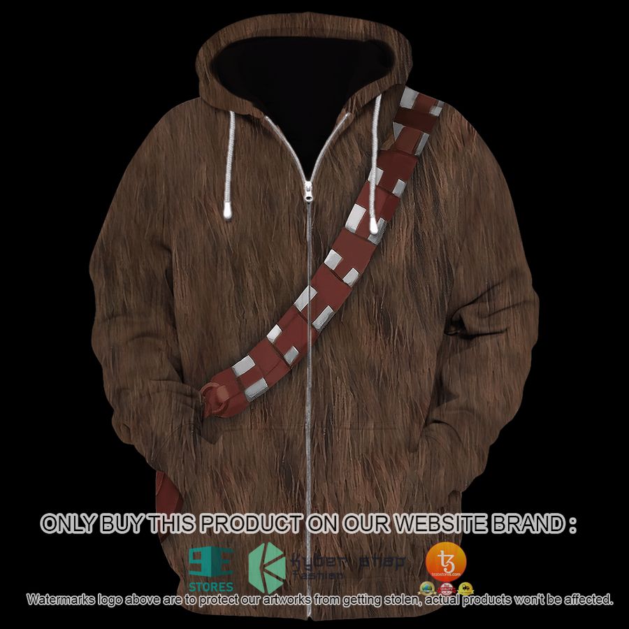 star wars chewbacca cosplay zip hoodie long pants 1 29341