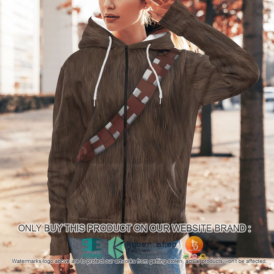 star wars chewbacca cosplay zip hoodie long pants 2 11625