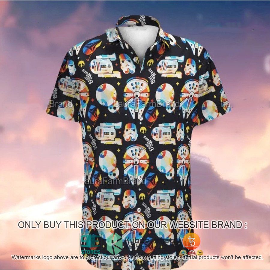 star wars patent hawaiian shirt 1 74827