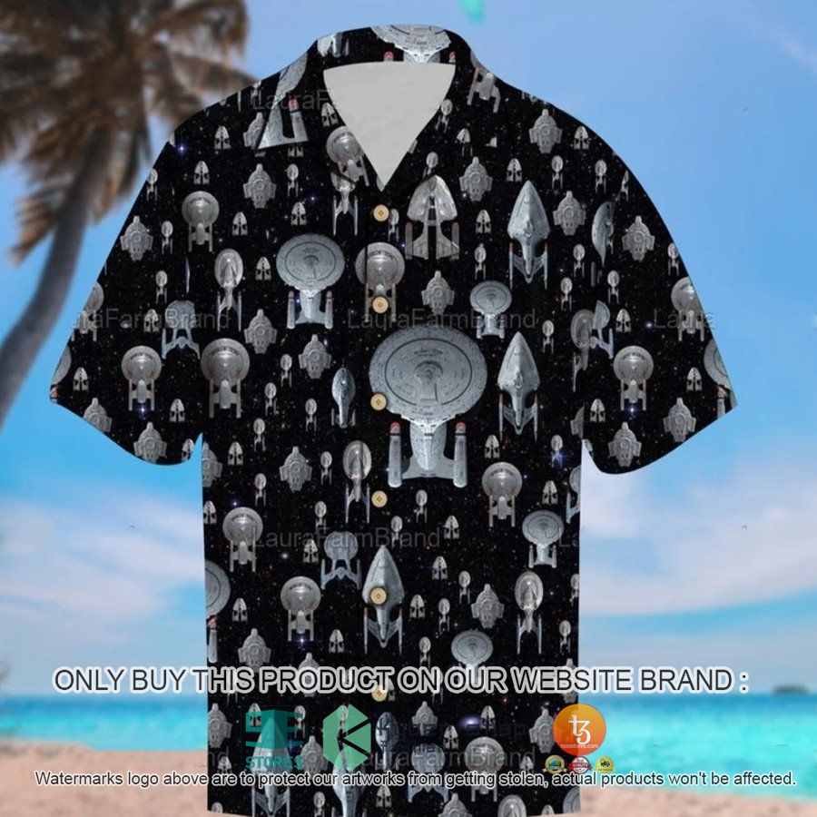 star wars vehicle black hawaiian shirt 1 18028