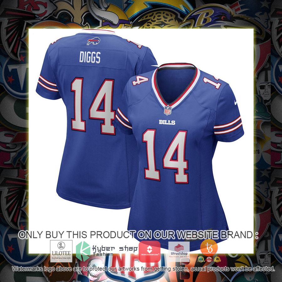 HOT Stefon Diggs Buffalo Bills Nike Women's Game Logo Game Royal Football Jersey Shirt 3 stefon diggs buffalo bills nike womens game logo game royal football jersey 1 50989