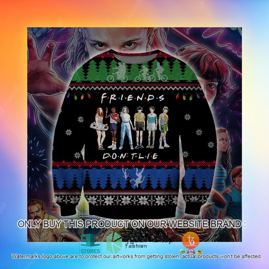 HOT Stranger Things Friend Don't Lie Ugly Sweater 3 stranger things friend dont lie ugly sweater 3 74744