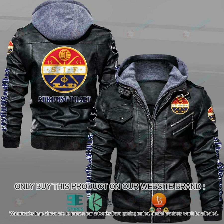 stromsgodset toppfotball leather jacket 1 35288