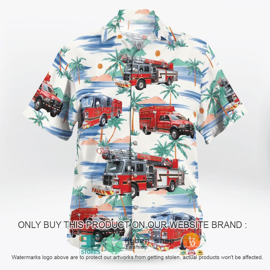 NEW Sumter County Fire Rescue Hawaii Shirt 3 sumter county fire rescue hawaiian shirt 3 95363