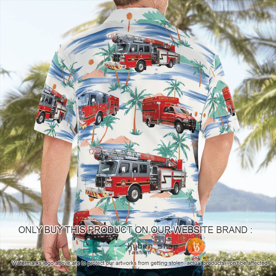 NEW Sumter County Fire Rescue Hawaii Shirt 7 sumter county fire rescue hawaiian shirt 7 68722