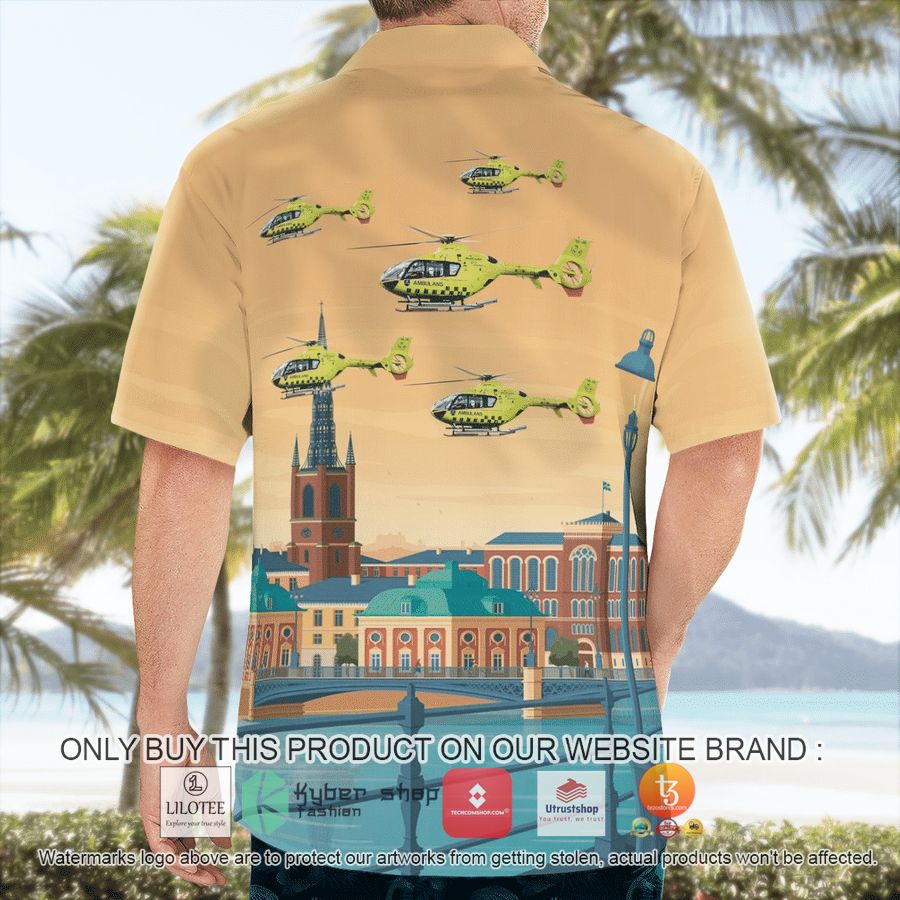 HOT Sweden, Babcock Scandinavian AirAmbulance, EC135 Helicopters Hawaiian Shirt 3 sweden babcock scandinavian airambulance ec135 helicopters hawaiian shirt 3 59524