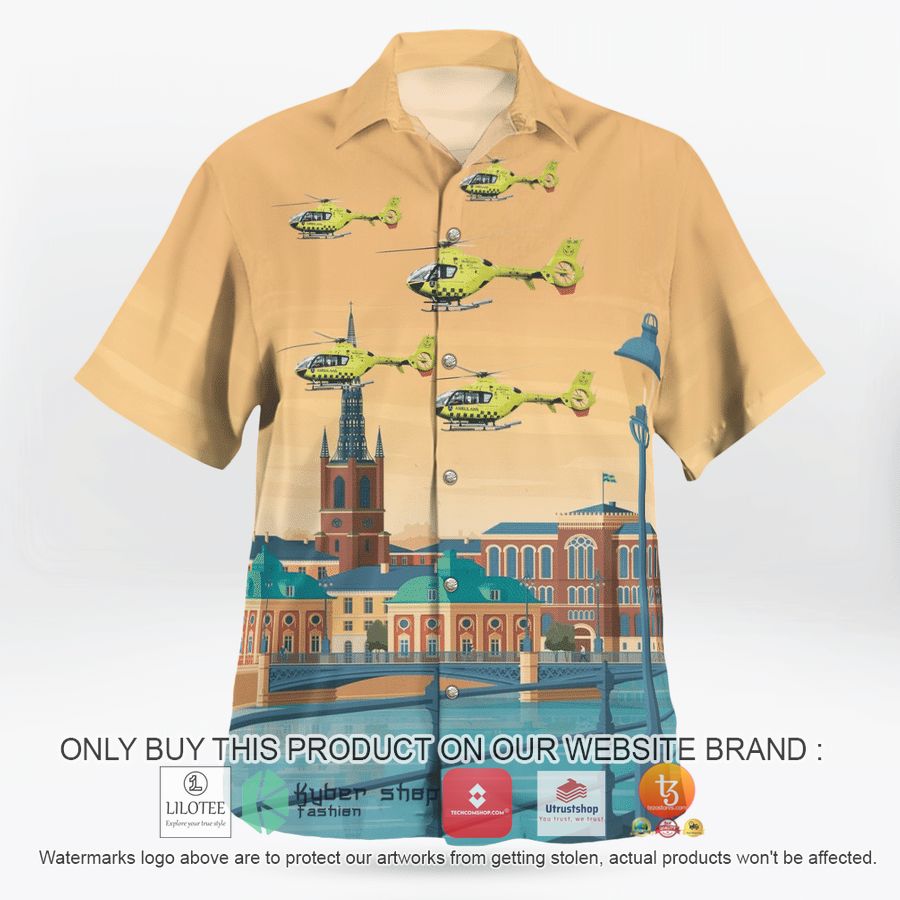 HOT Sweden, Babcock Scandinavian AirAmbulance, EC135 Helicopters Hawaiian Shirt 5 sweden babcock scandinavian airambulance ec135 helicopters hawaiian shirt 5 35280