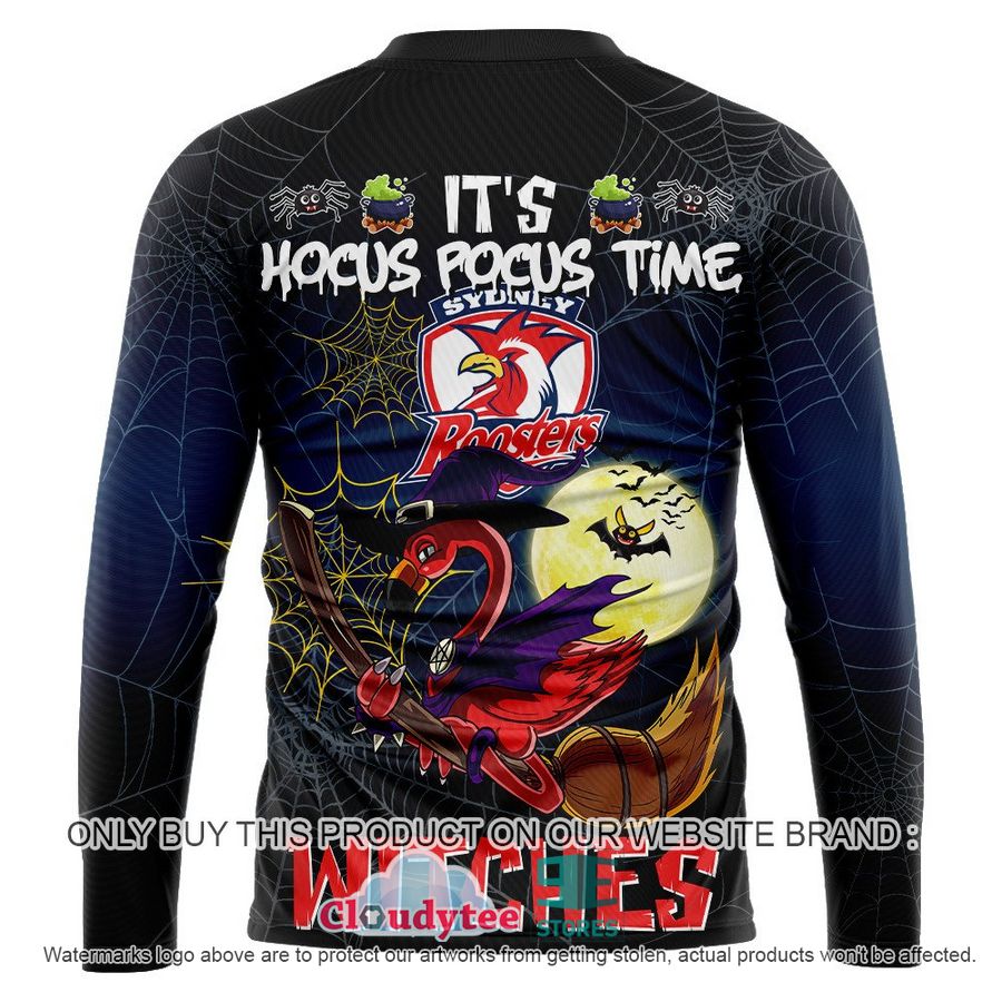 NEW Sydney Roosters It's Hocus Pocus Time Halloween Flamingo Witches Hoodie, Shirt 12 sydney roosters its hocus pocus time halloween flamingo witches shirt hoodie 12 71278
