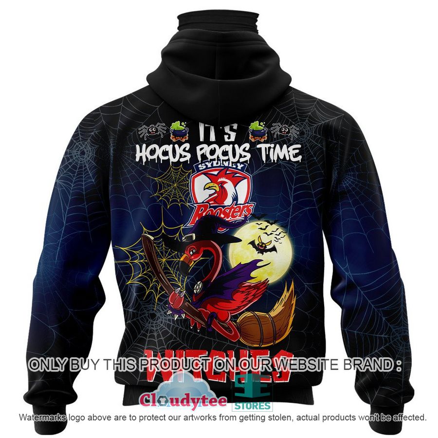 NEW Sydney Roosters It's Hocus Pocus Time Halloween Flamingo Witches Hoodie, Shirt 6 sydney roosters its hocus pocus time halloween flamingo witches shirt hoodie 6 9980