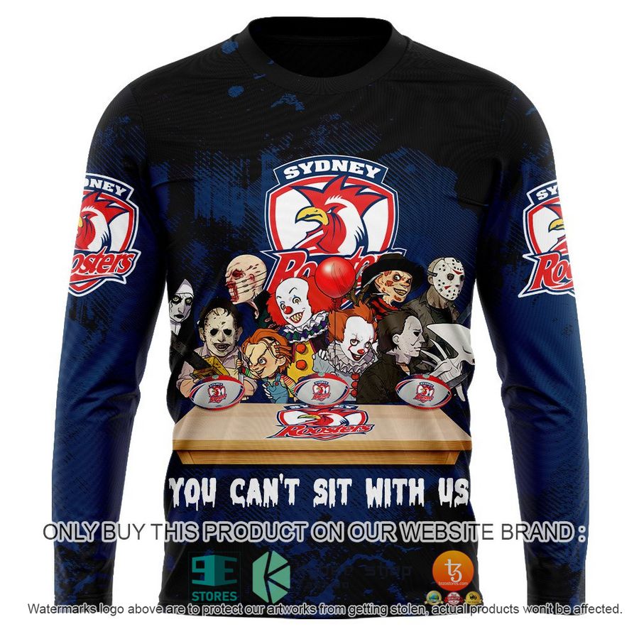NEW Sydney Roosters You Can't Sit With Us Horror Movies Characters Hoodie, Shirt 11 sydney roosters you cant sit with us horror movies characters shirt hoodie 11 47391