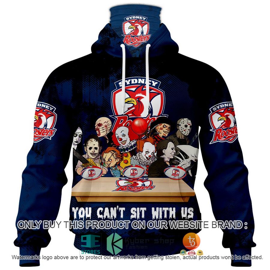 NEW Sydney Roosters You Can't Sit With Us Horror Movies Characters Hoodie, Shirt 5 sydney roosters you cant sit with us horror movies characters shirt hoodie 5 39785