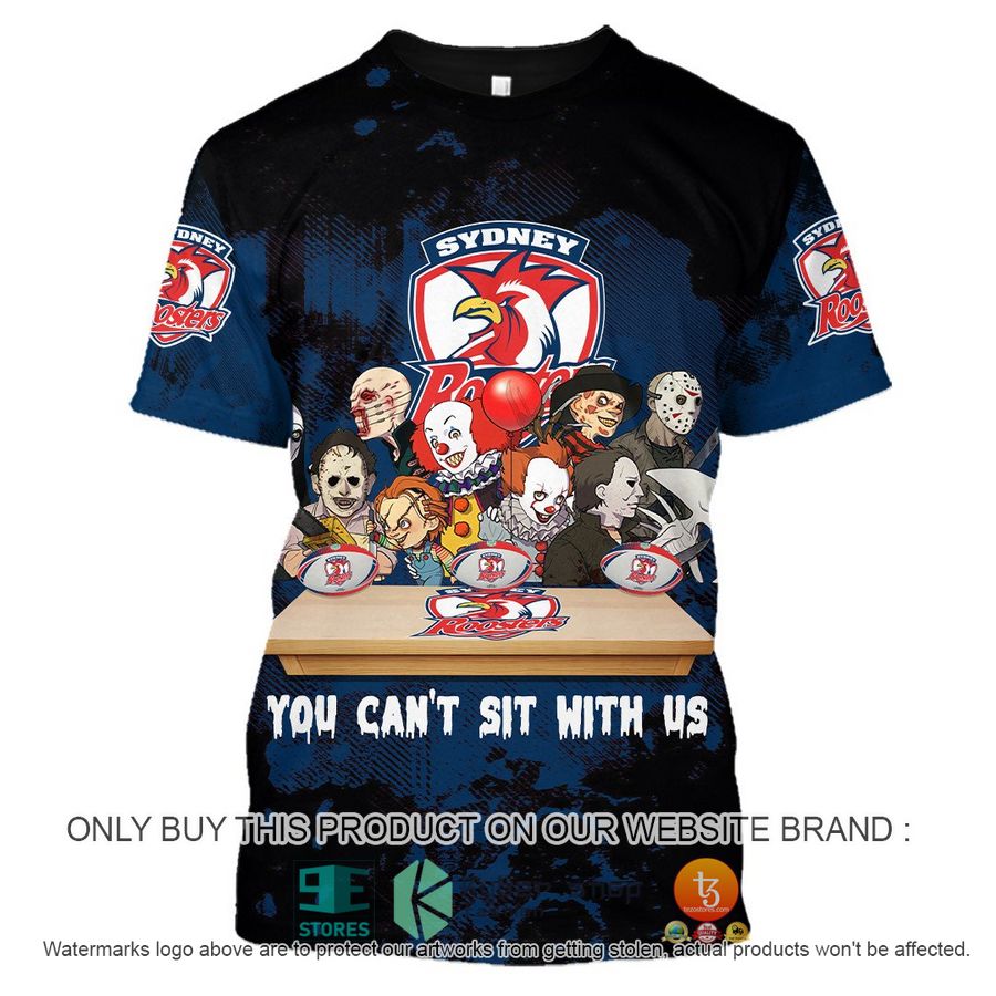 NEW Sydney Roosters You Can't Sit With Us Horror Movies Characters Hoodie, Shirt 9 sydney roosters you cant sit with us horror movies characters shirt hoodie 9 98303