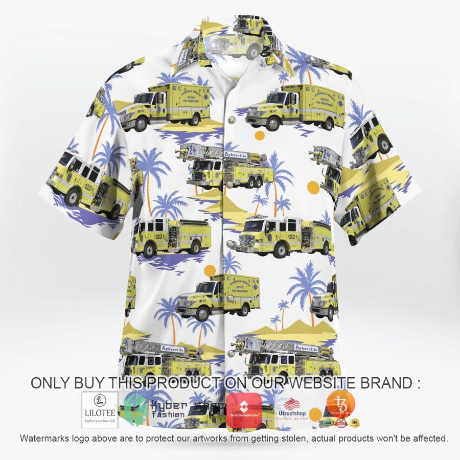 HOT Sykesville, Maryland, Sykesville Freedom Distrcit Fire Department Hawaiian Shirt 7 sykesville maryland sykesville freedom distrcit fire department hawaiian shirt 7 8549