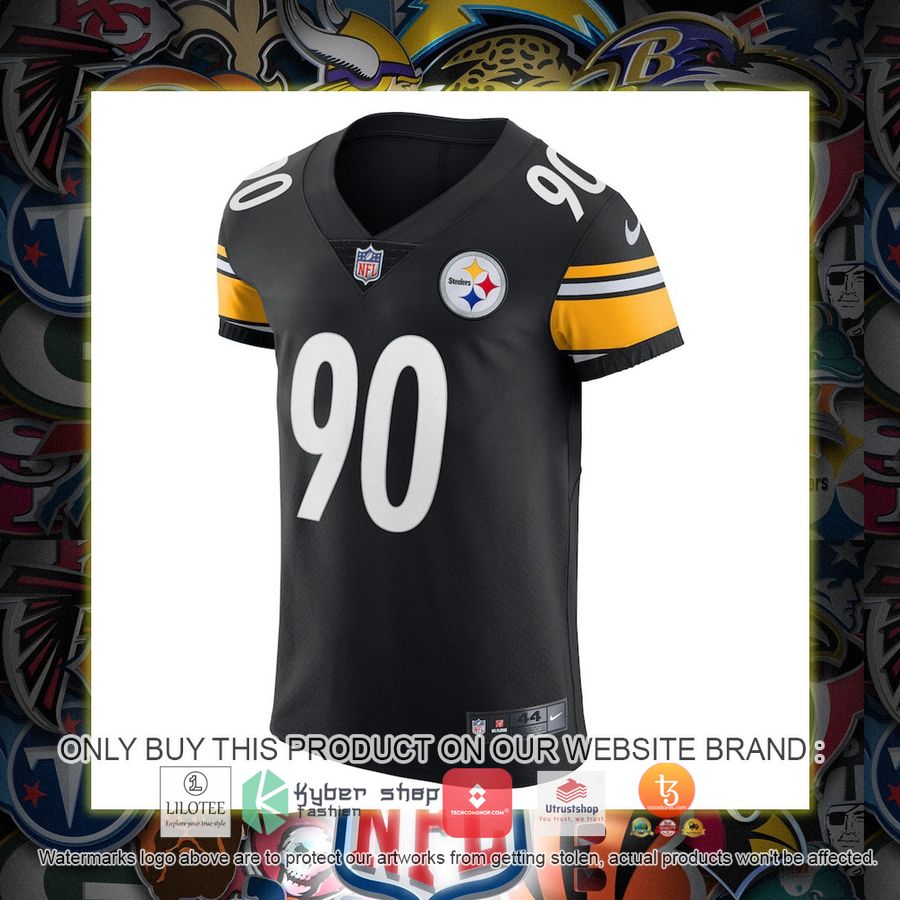 HOT T.J. Watt Pittsburgh Steelers Nike Vapor Elite Black Football Jersey Shirt 2 t j watt pittsburgh steelers nike vapor elite black football jersey 2 39681