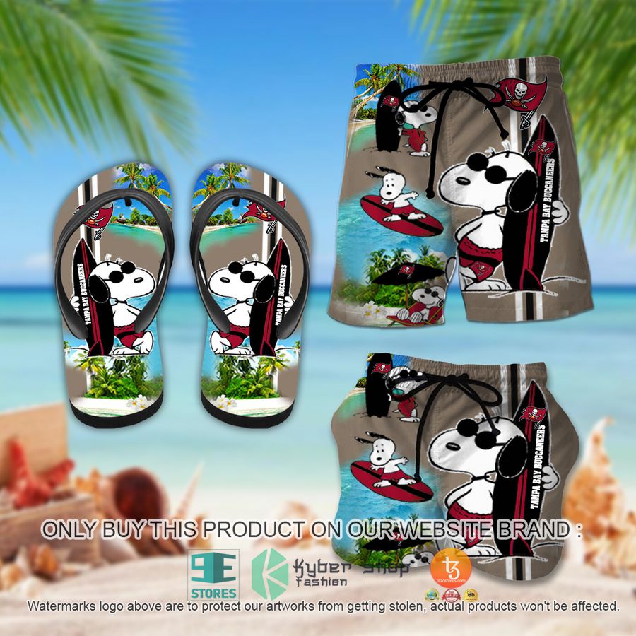 tampa bay buccaneers nfl hawaiian shirt short 2 64174
