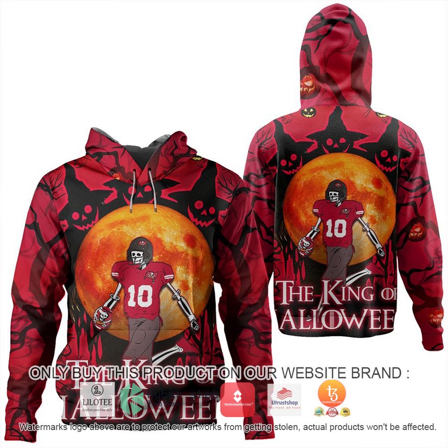 HOT Tampa Bay Buccaneers Skull the king of Halloween 3D Shirt, hoodie 10 tampa bay buccaneers skull the king of halloween 3d shirt hoodie 1 69628