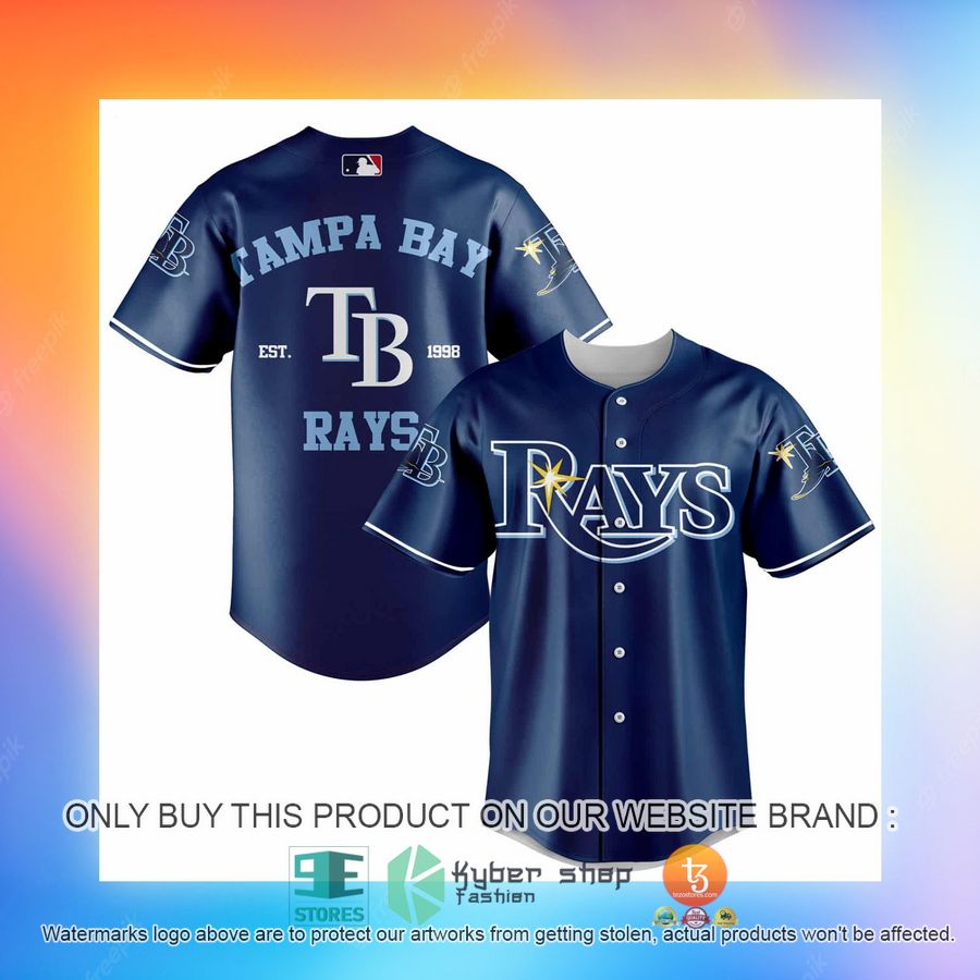 NEW Tampa Bay Rays Baseball Shirt 3 tampa bay rays baseball jersey 3 55478