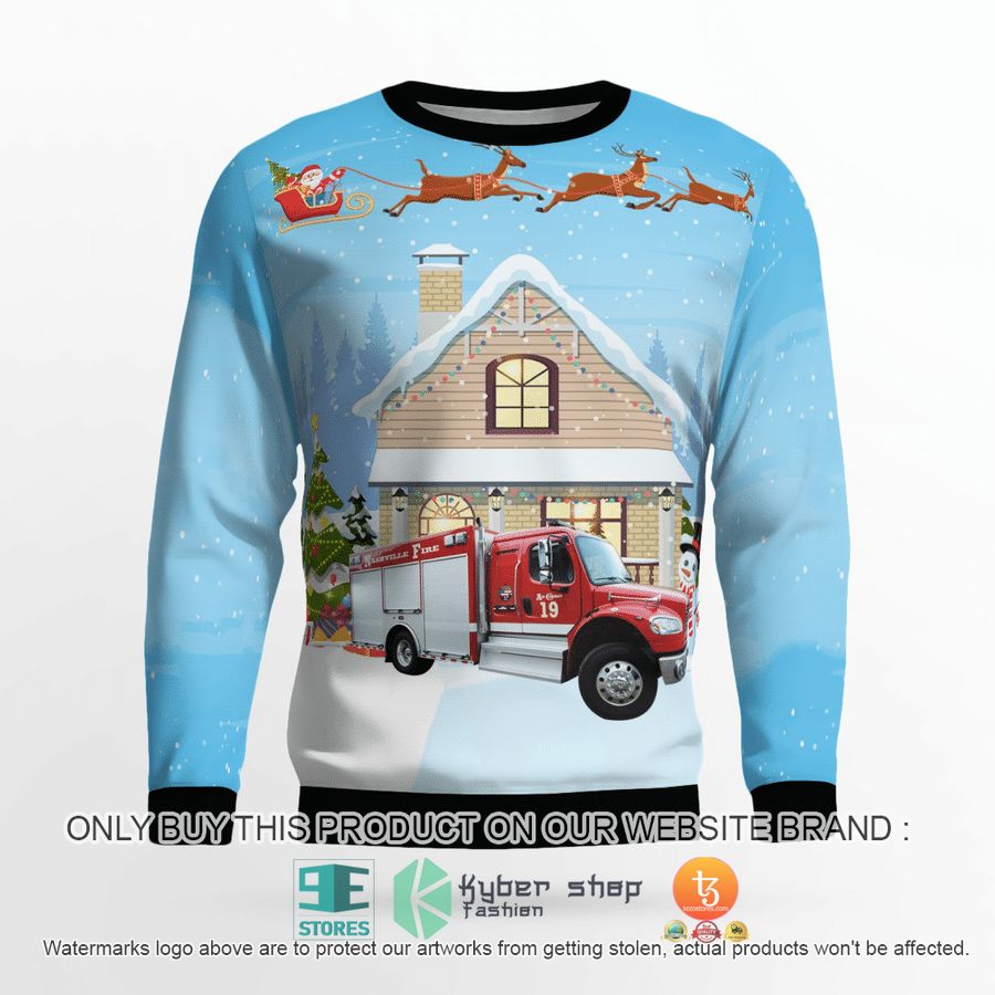 NEW Tennessee Nashville Fire Department Rescue Truck Sweatshirt, Sweater 3 tennessee nashville fire department rescue truck sweater sweatshirt 3 78256