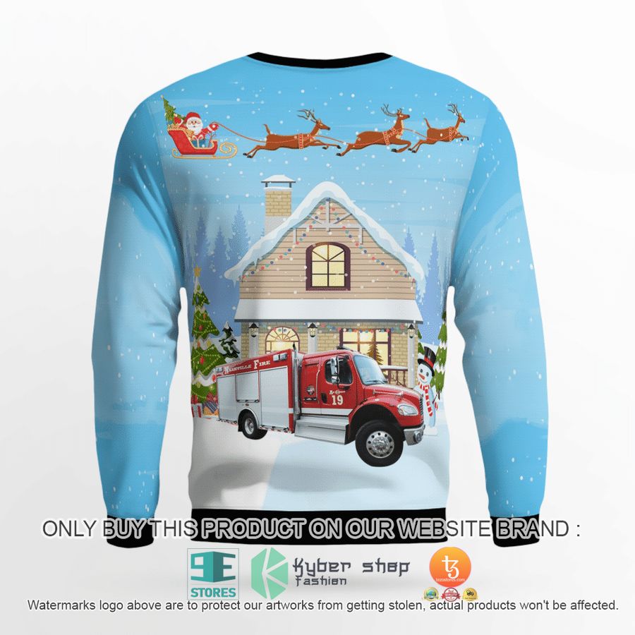 NEW Tennessee Nashville Fire Department Rescue Truck Sweatshirt, Sweater 6 tennessee nashville fire department rescue truck sweater sweatshirt 6 88245