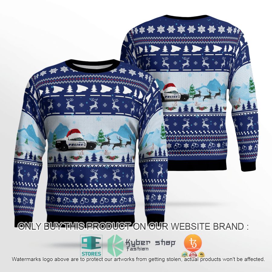 texas dallas police department christmas sweater sweatshirt 1 39384