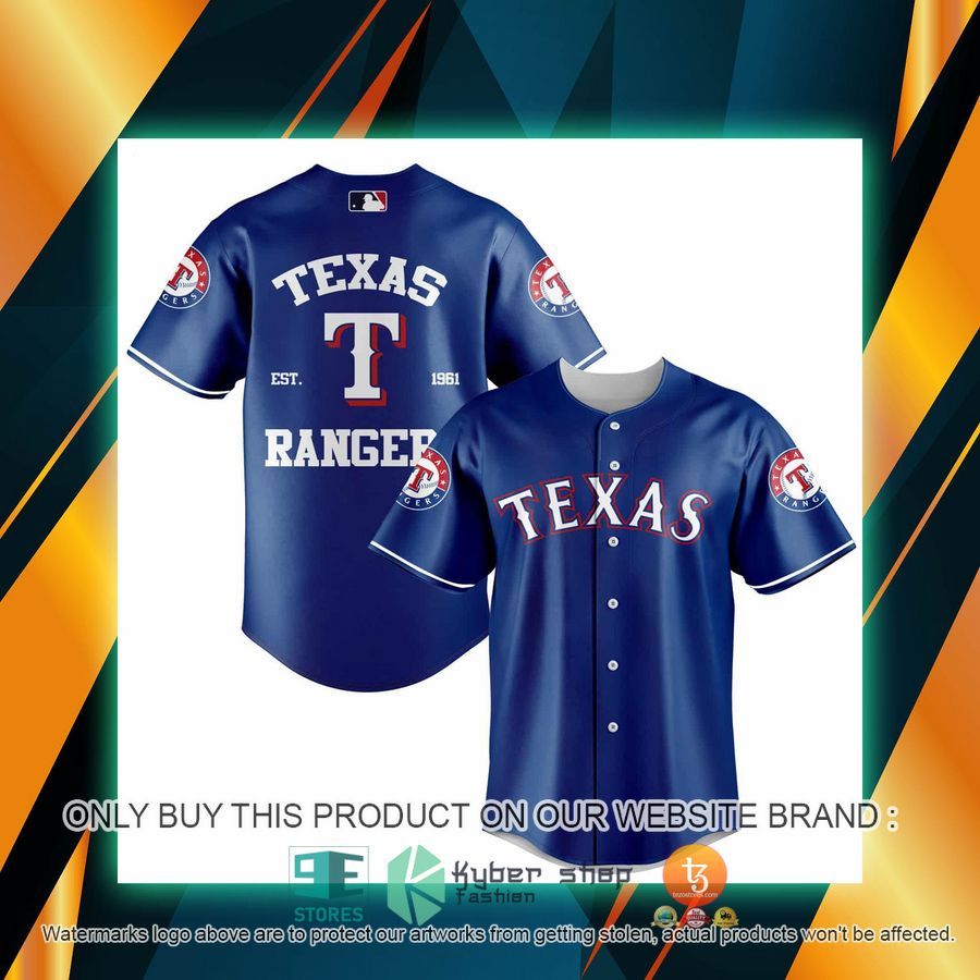 NEW Texas Rangers Baseball Shirt 1 texas rangers baseball jersey 1 37678