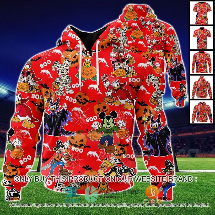 the dolphins mickey friends halloween shirt hoodie 1 94569