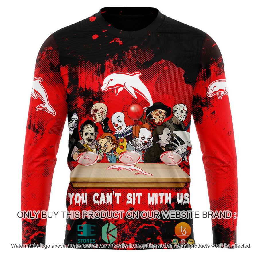 NEW The Dolphins You Can't Sit With Us Horror Movies Characters Hoodie, Shirt 11 the dolphins you cant sit with us horror movies characters shirt hoodie 11 62863