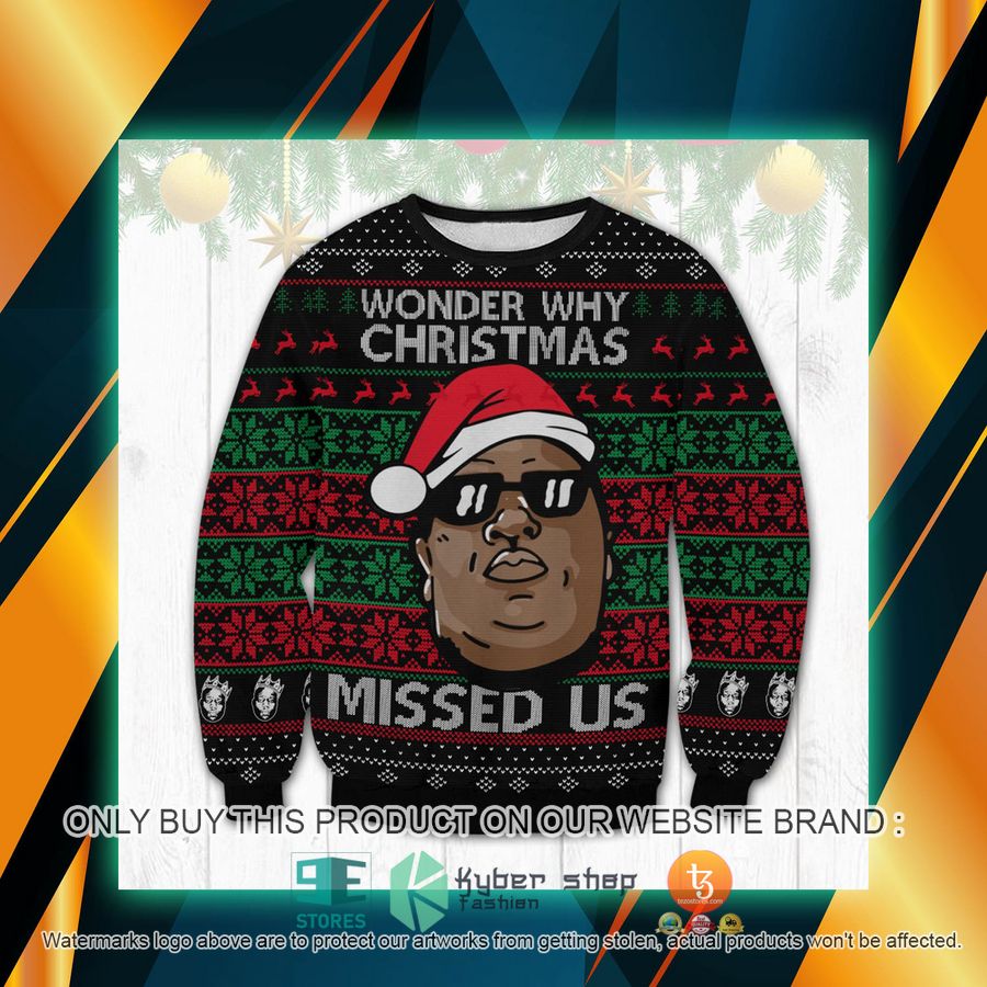 the notorious b i g ugly sweater 1 55243
