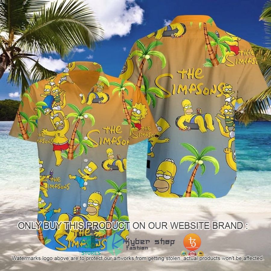 the simpsons family hawaiian shirt 1 73893