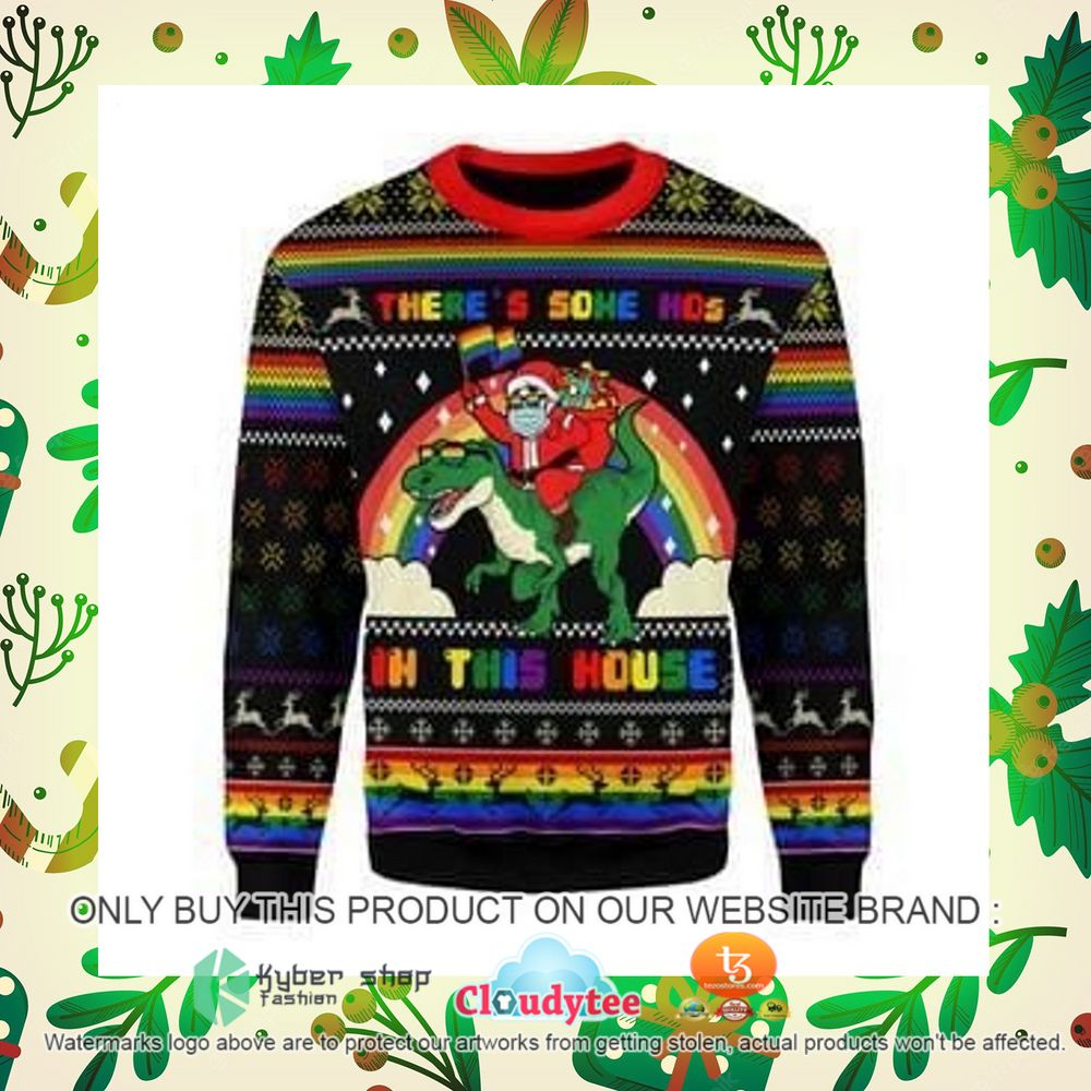 theres some hos in this house christmas sweater 1 11118