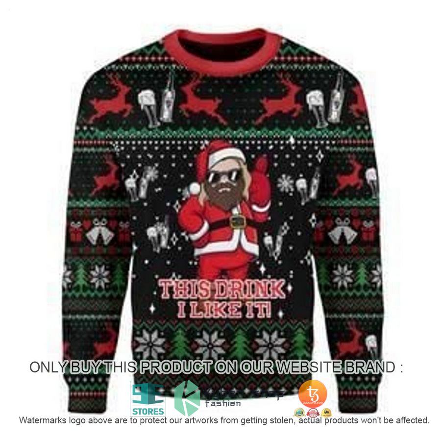 HOT Thor Drinking Beer Ugly Christmas Sweater 7 thor drinking beer ugly christmas sweater 7 89788