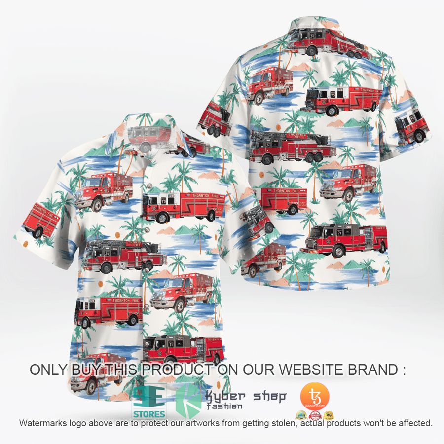 NEW Thornton Colorado City of Thornton Fire Department Hawaii Shirt 2 thornton colorado city of thornton fire department hawaiian shirt 2 5064
