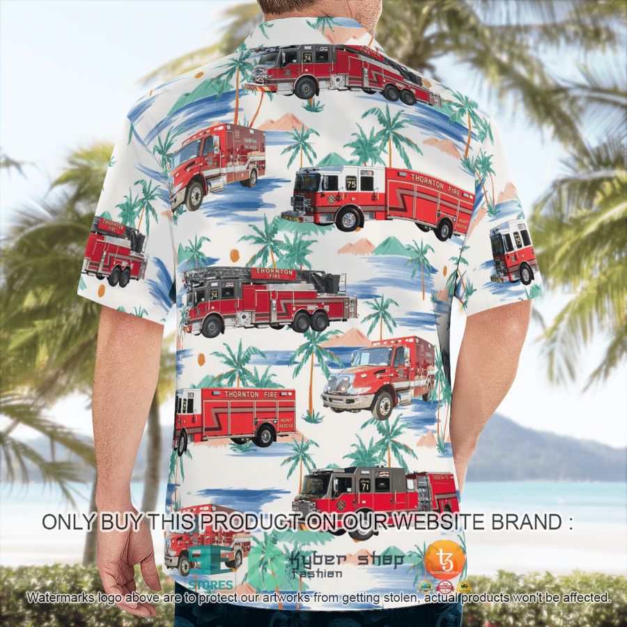 NEW Thornton Colorado City of Thornton Fire Department Hawaii Shirt 7 thornton colorado city of thornton fire department hawaiian shirt 7 37913