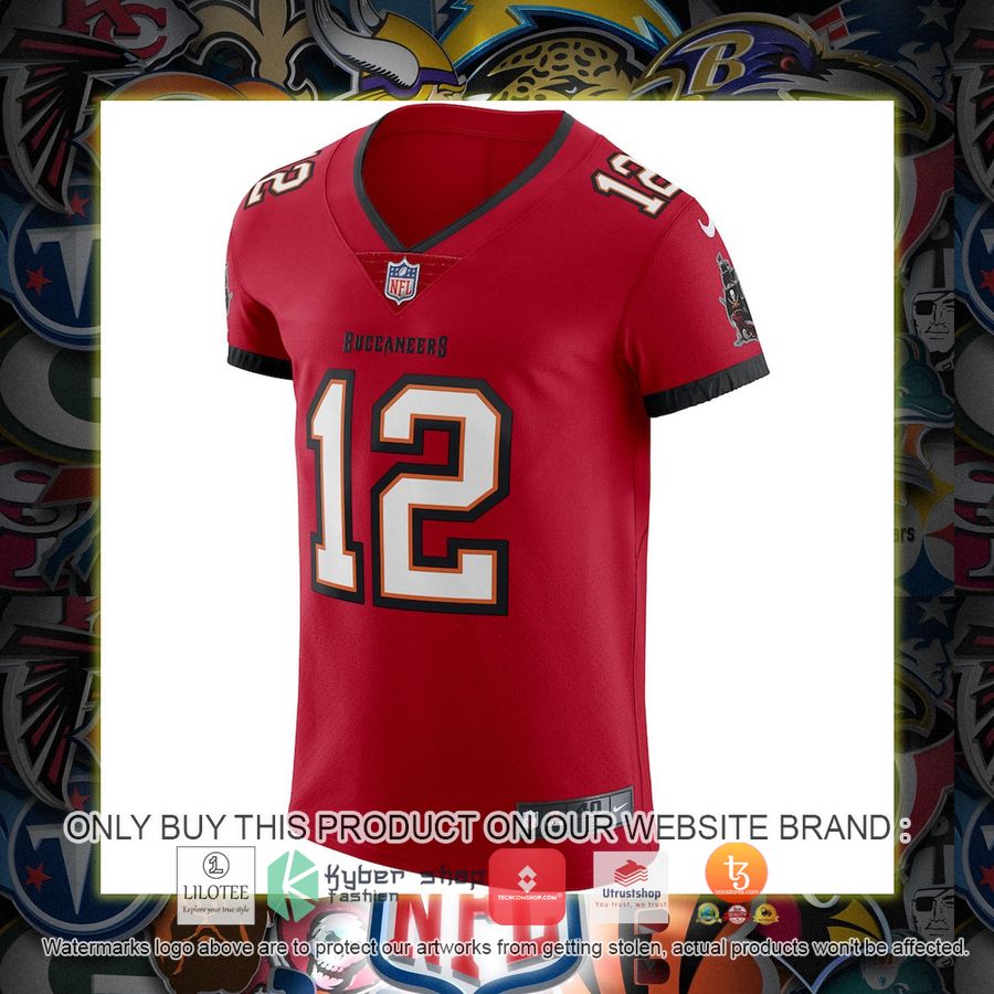 HOT Tom Brady Tampa Bay Buccaneers Nike Vapor Elite Red Football Jersey Shirt 2 tom brady tampa bay buccaneers nike vapor elite red football jersey 2 21536