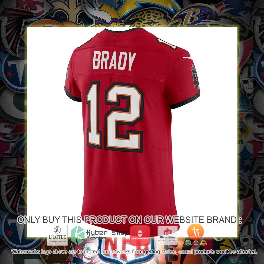 HOT Tom Brady Tampa Bay Buccaneers Nike Vapor Elite Red Football Jersey Shirt 3 tom brady tampa bay buccaneers nike vapor elite red football jersey 3 56644