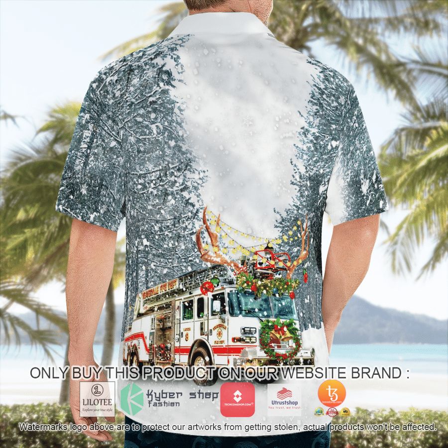 HOT Town of Weaverville Fire Department Christmas Hawaiian Shirt 3 town of weaverville fire department christmas hawaiian shirt 3 40096