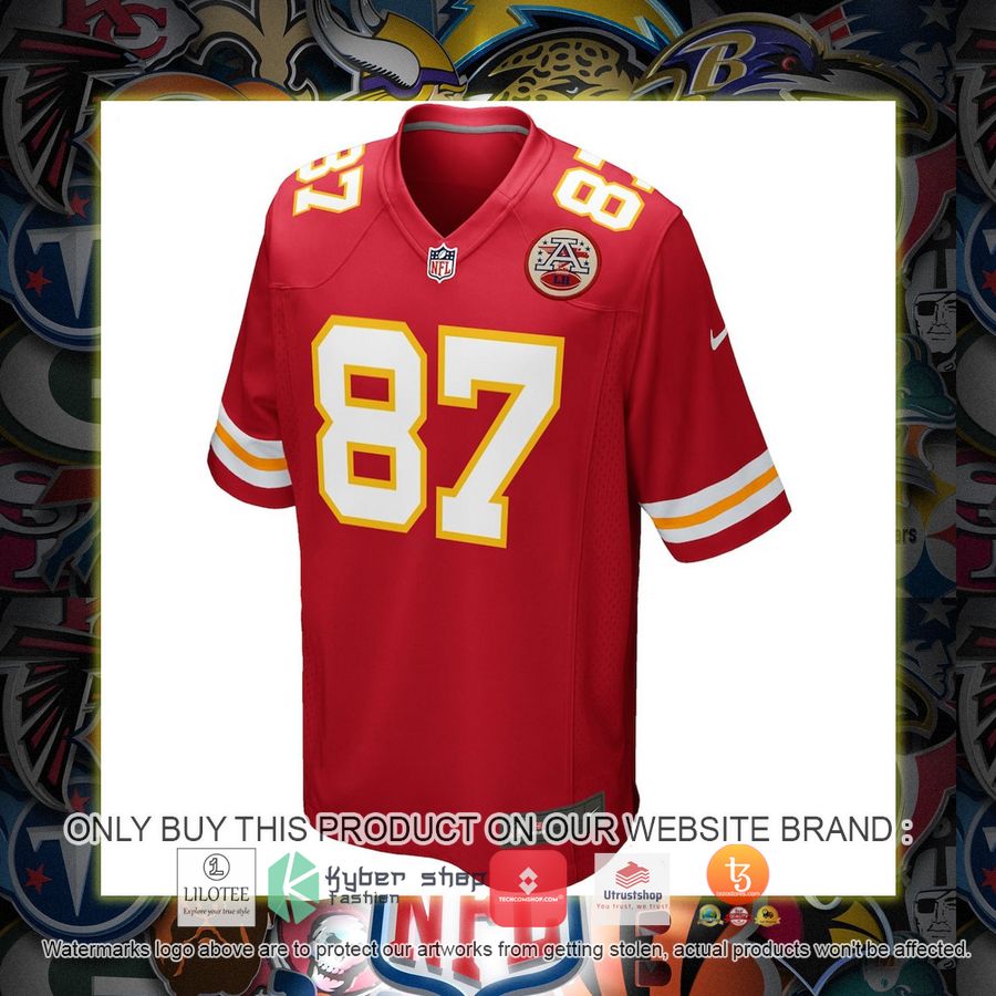 HOT Travis Kelce Kansas City Chiefs Youth Nike Team Color Red Football Jersey Shirt 2 travis kelce kansas city chiefs youth nike team color red football jersey 2 41610