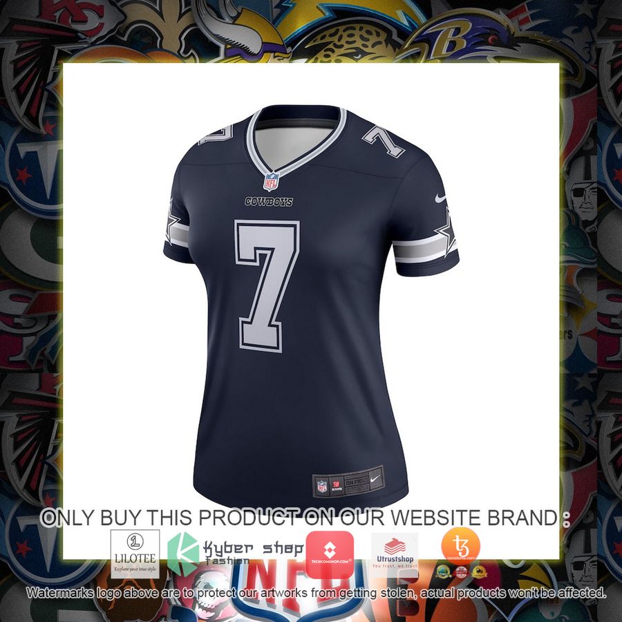 HOT Trevon Diggs Dallas Cowboys Nike Women's Legend Navy Football Jersey Shirt 2 trevon diggs dallas cowboys nike womens legend navy football jersey 2 34152