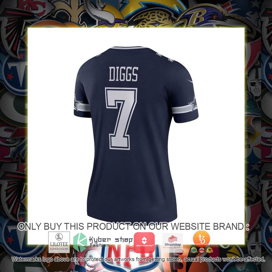 HOT Trevon Diggs Dallas Cowboys Nike Women's Legend Navy Football Jersey Shirt 3 trevon diggs dallas cowboys nike womens legend navy football jersey 3 77827