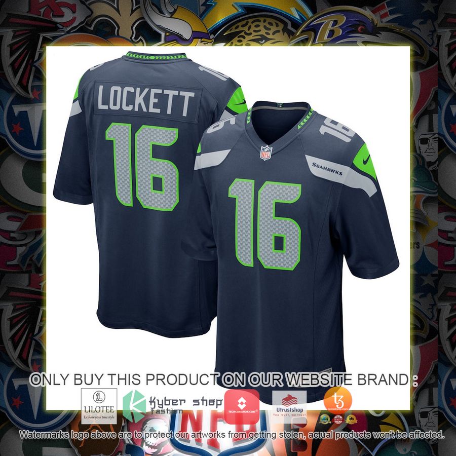 HOT Tyler Lockett Seattle Seahawks Nike College Navy Football Jersey Shirt 6 tyler lockett seattle seahawks nike college navy football jersey 1 94043