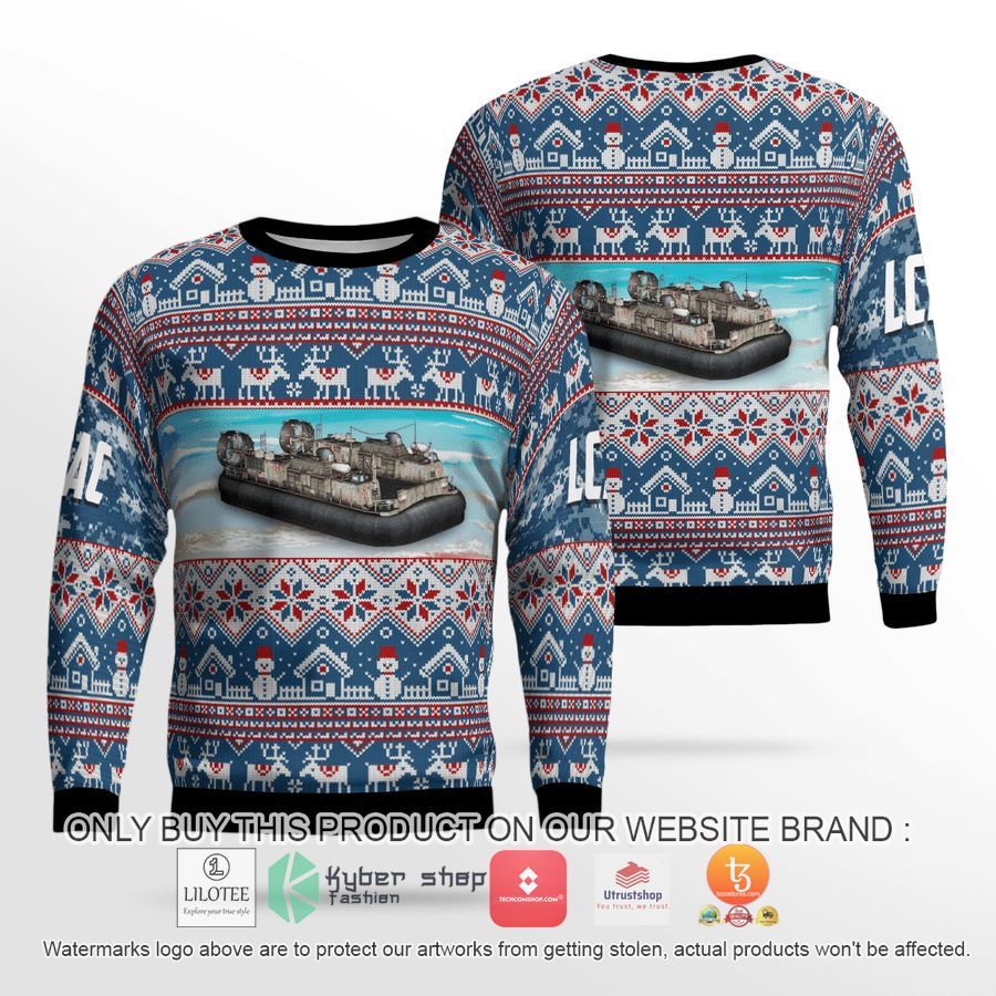 u s navy landing craft air cushion 3d sweater 2 30230
