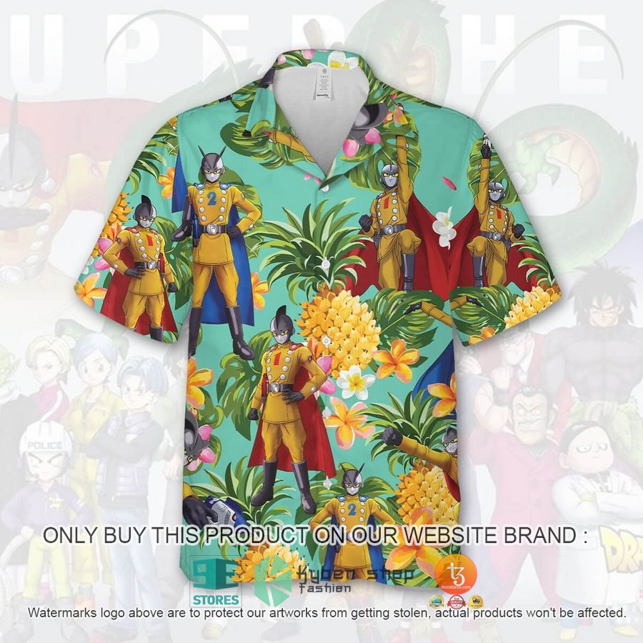 ultraman pineapple hawaiian shirt 1 94746