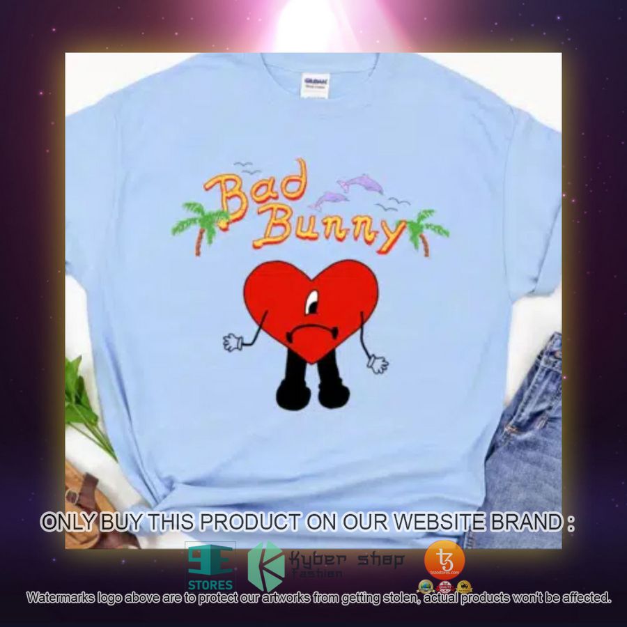 un verano sin ti bad bunny blue t shirt 2 16479