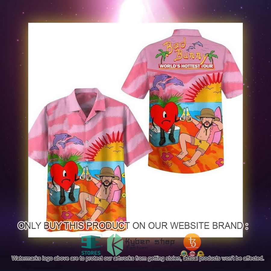 NEW Un Verano Sin Ti Bad Bunny World's Hottest Tour Hawaii Shirt 2 un verano sin ti bad bunny worlds hottest tour hawaiian shirt 2 42207