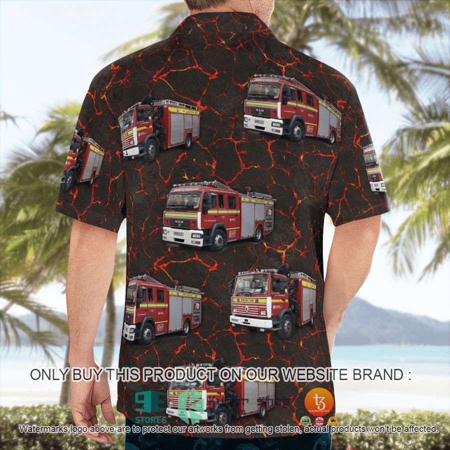 NEW United Kingdom Avon Fire and Rescue Service Hawaii Shirt 3 united kingdom avon fire and rescue service hawaiian shirt 3 29161