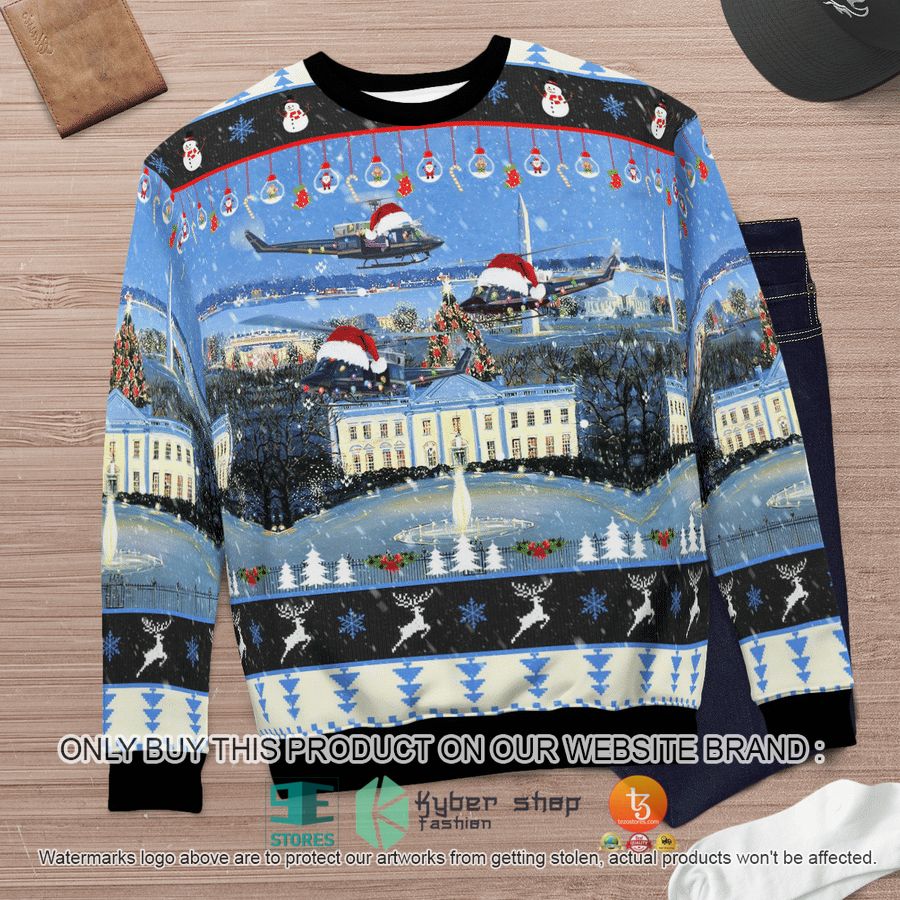 NEW US Air Force Bell UH-1N Twin Huey of the 1st Helicopter Squadron flying over Washington DC Christmas Sweatshirt, Sweater 11 us air force bell uh 1n twin huey of the 1st helicopter squadron flying over washington dc christmas sweater sweatshirt 11 20550
